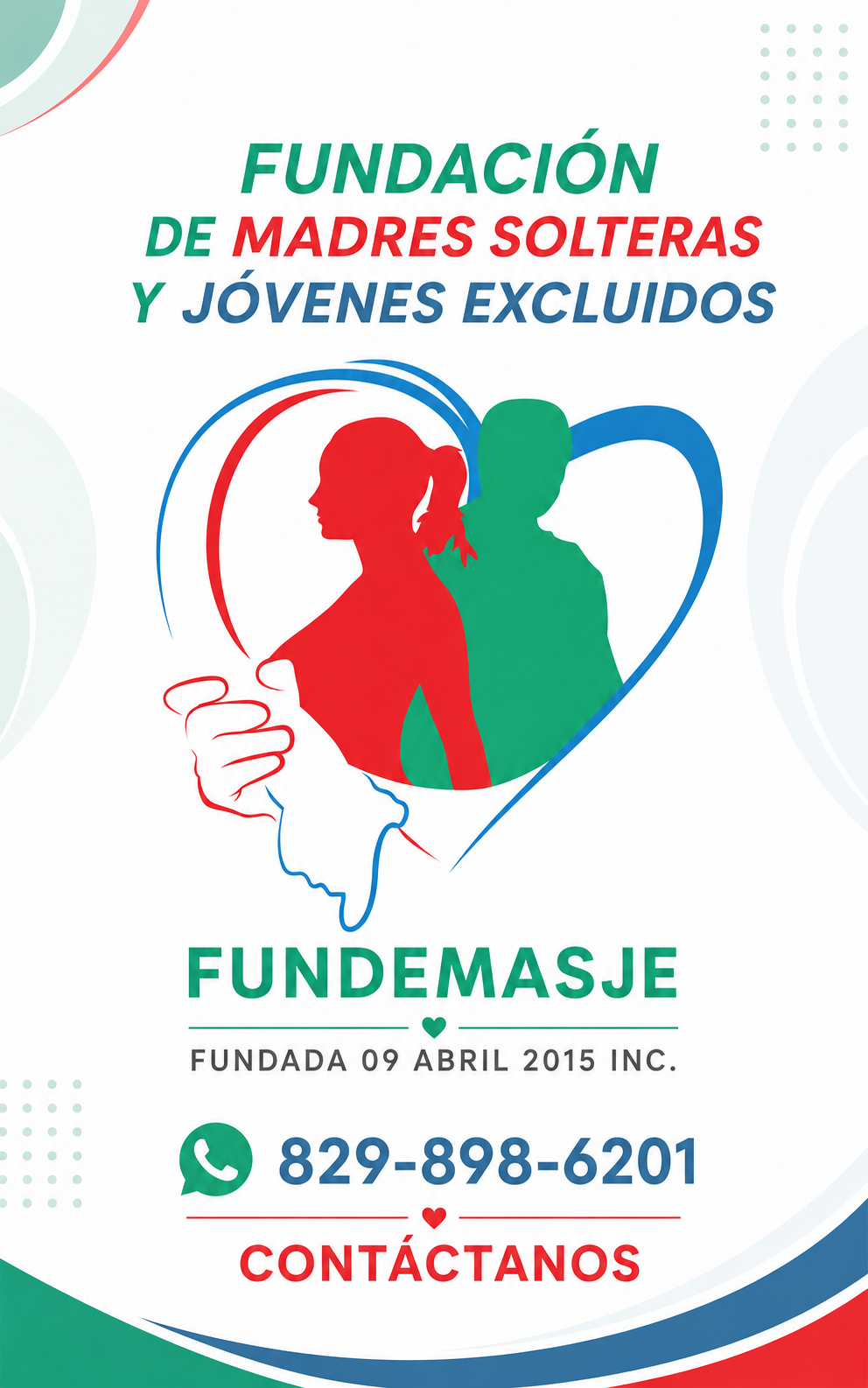 Diseño de identidad institucional de FUNDEMASJE